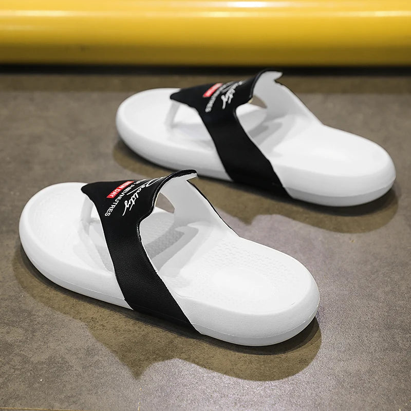 Men's  Summer Flip Flops EVA Platform Outdoor Breathable Sandals Clogs Waterproof Beach Slippers Slides