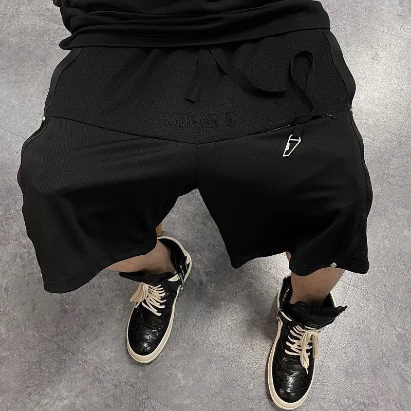 Men's Mesh Basketball Shorts - Breathable Sports Shorts