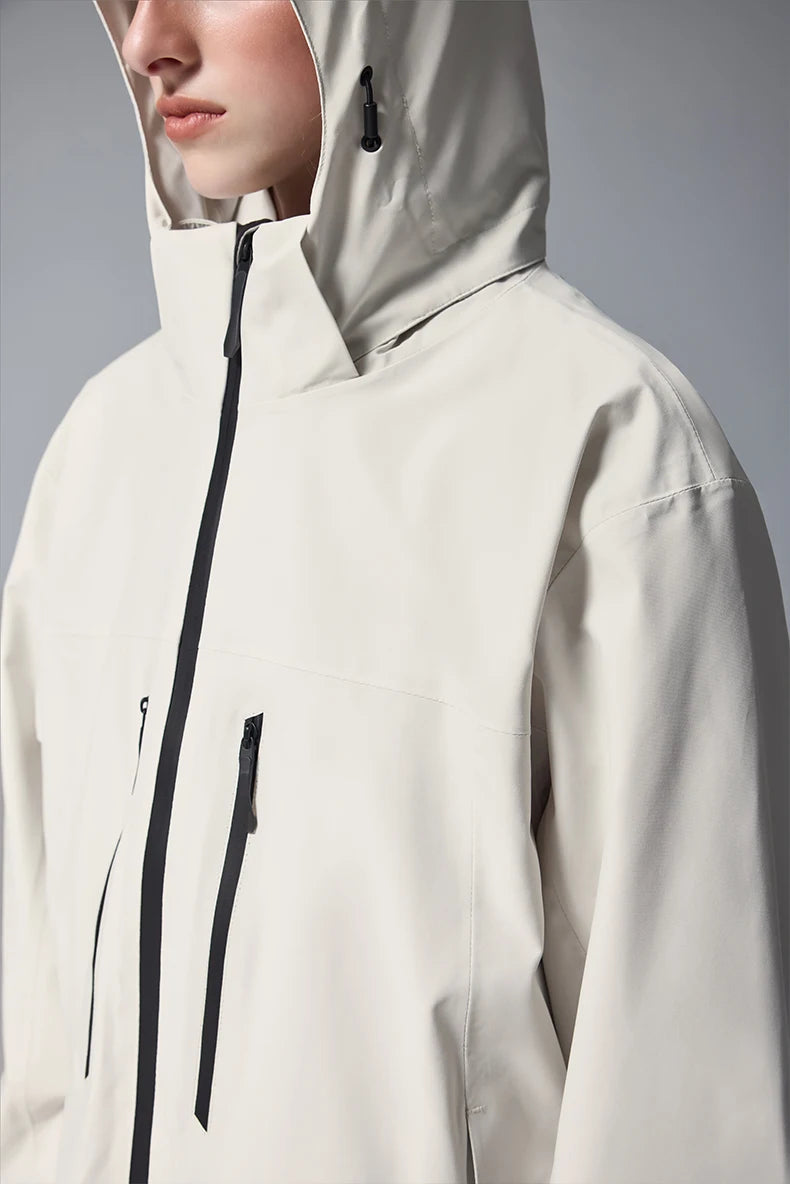 Men's Teflon Waterproof Outdoor Jacket - Breathable Sports Jacket Unisex