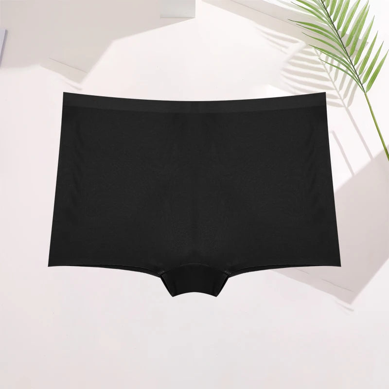 Women's Seamless Stretch Bodyshorts Low-Waist Breathable Underwear Comfortable Lingerie