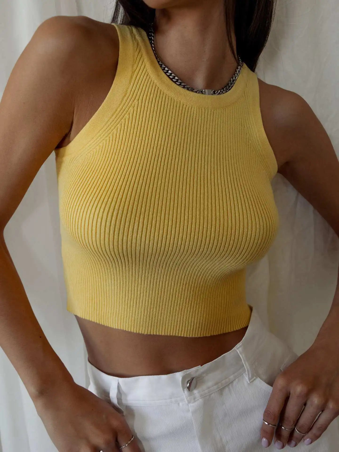 Women's Knitted Tank Top