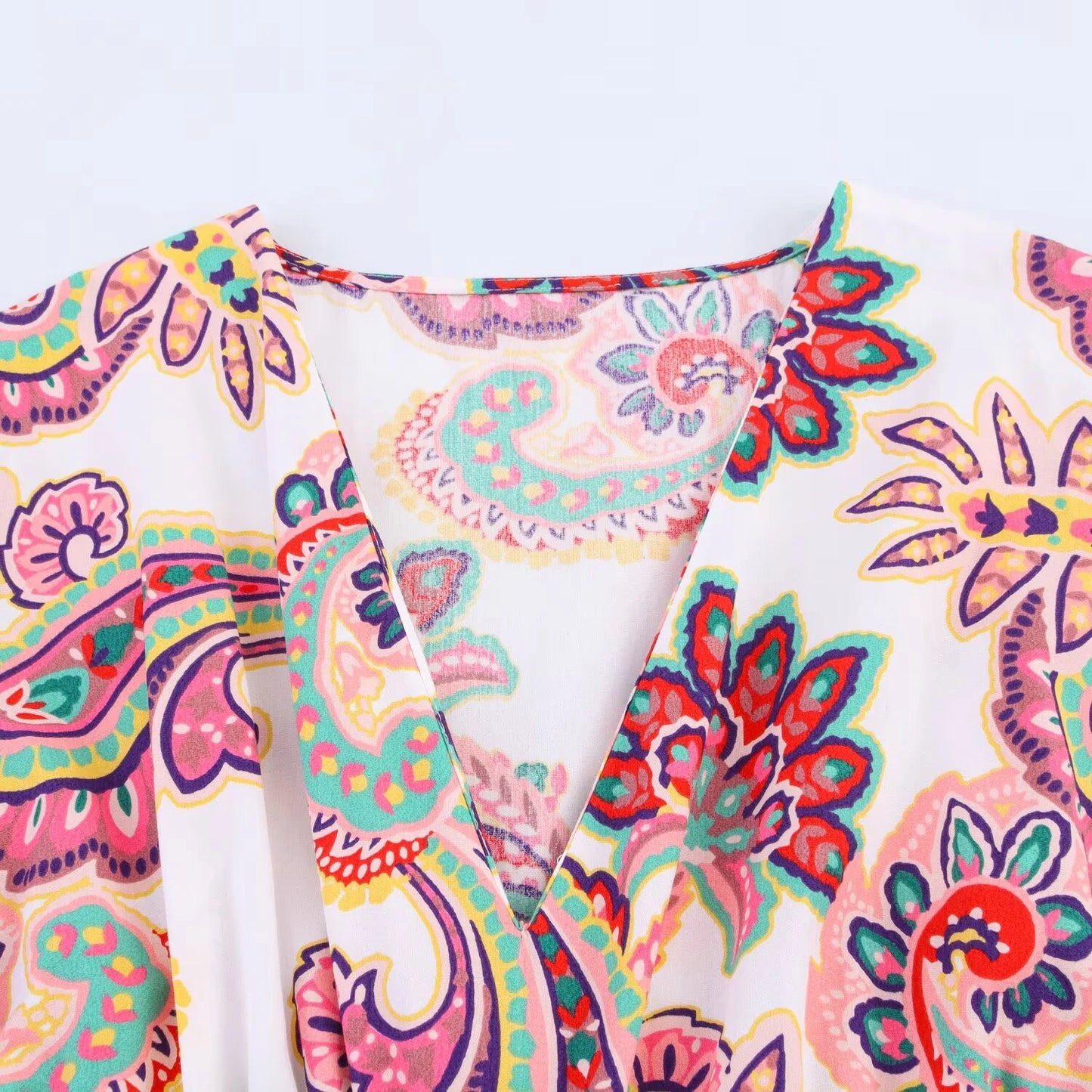 Women's Casual Floral A-Line Summer Dress - Loose Fit Slimming Design