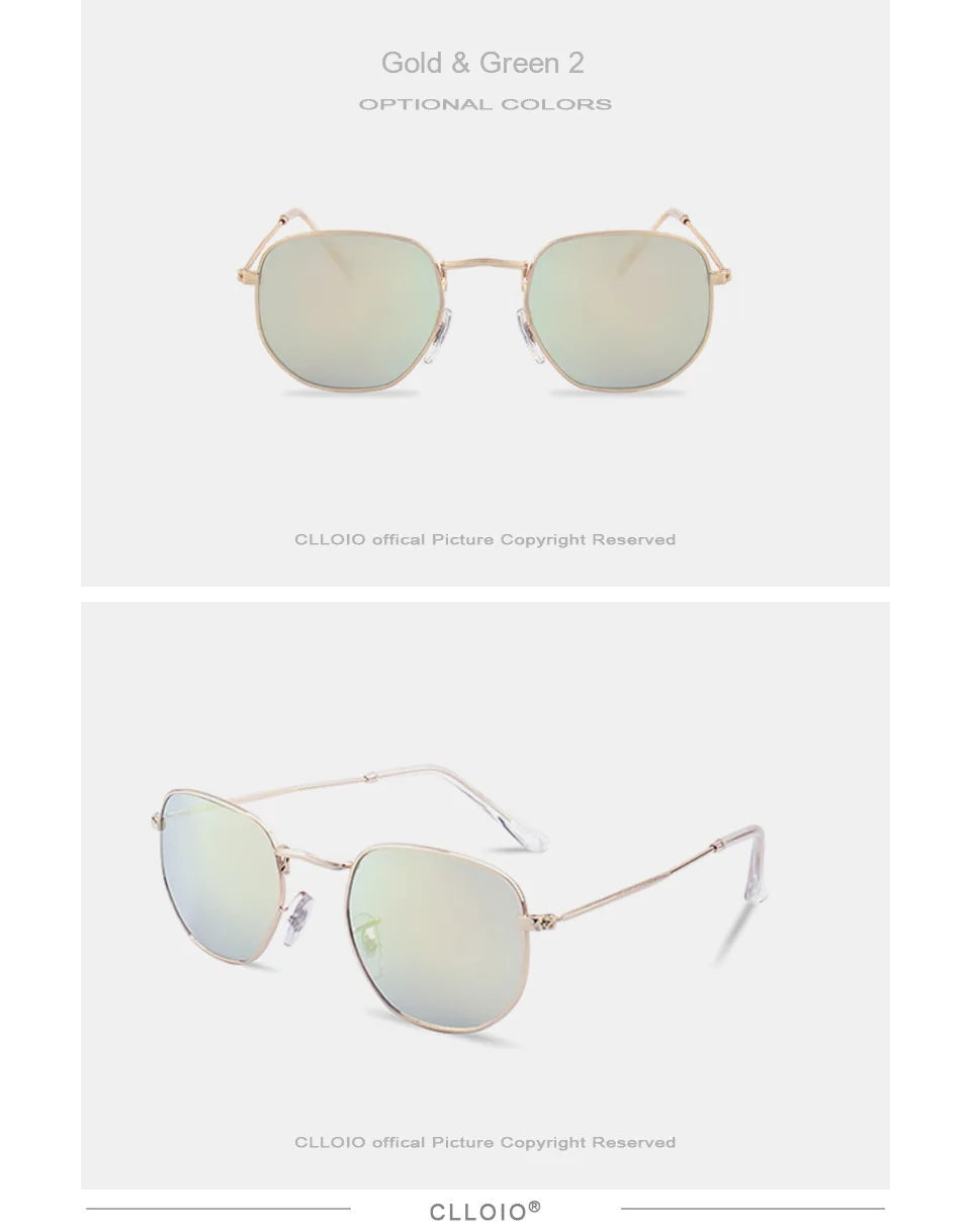 Women's Retro Square Sunglasses  UV400