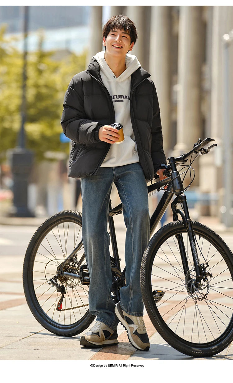 Unisex Windproof Waterproof Puffer Jacket - Winter Cold-Proof Outerwear