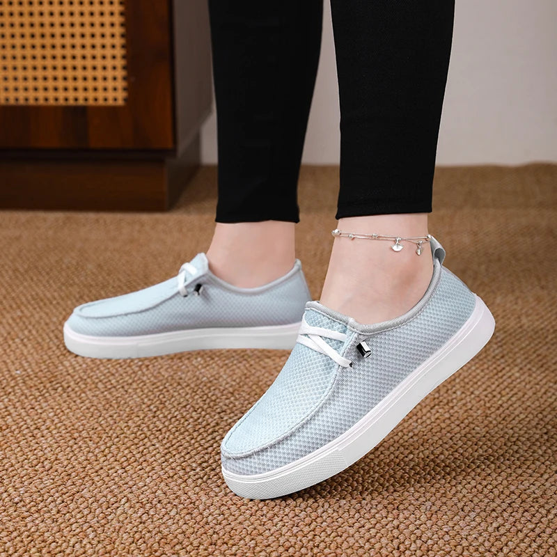 Men's Breathable Casual Sneakers - Soft Driving Running Trainers