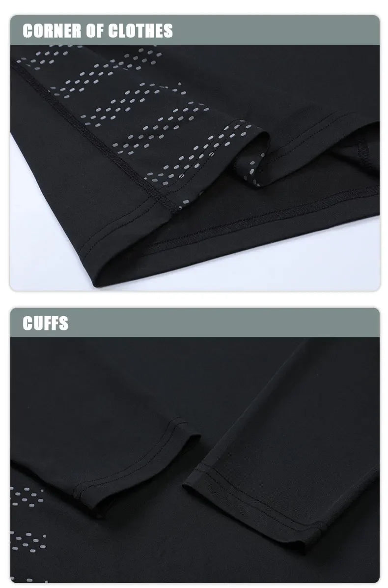 Men's Compression Running T-Shirt | Dry Fit Gym Rashguard Top
