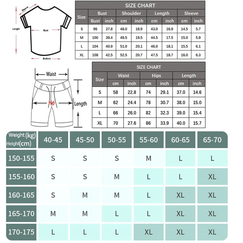 Women's 2-Piece Fitness Set - Quick Dry Yoga Top & Shorts Athletic Wear