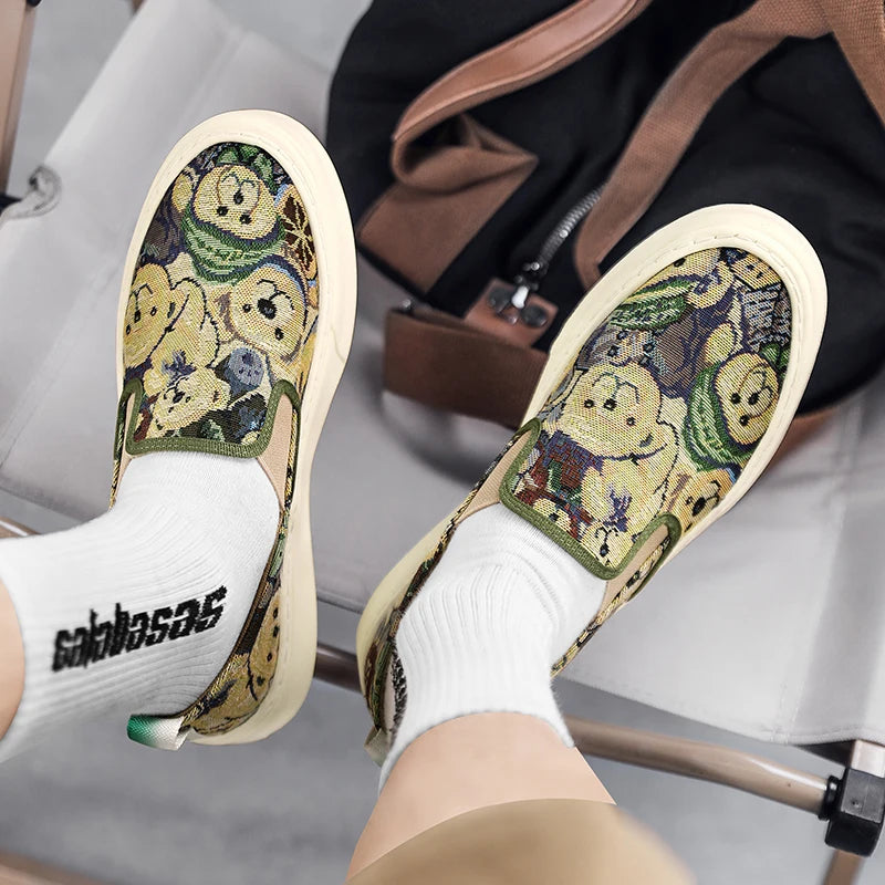 Men's Casual Slip-on Canvas Shoes