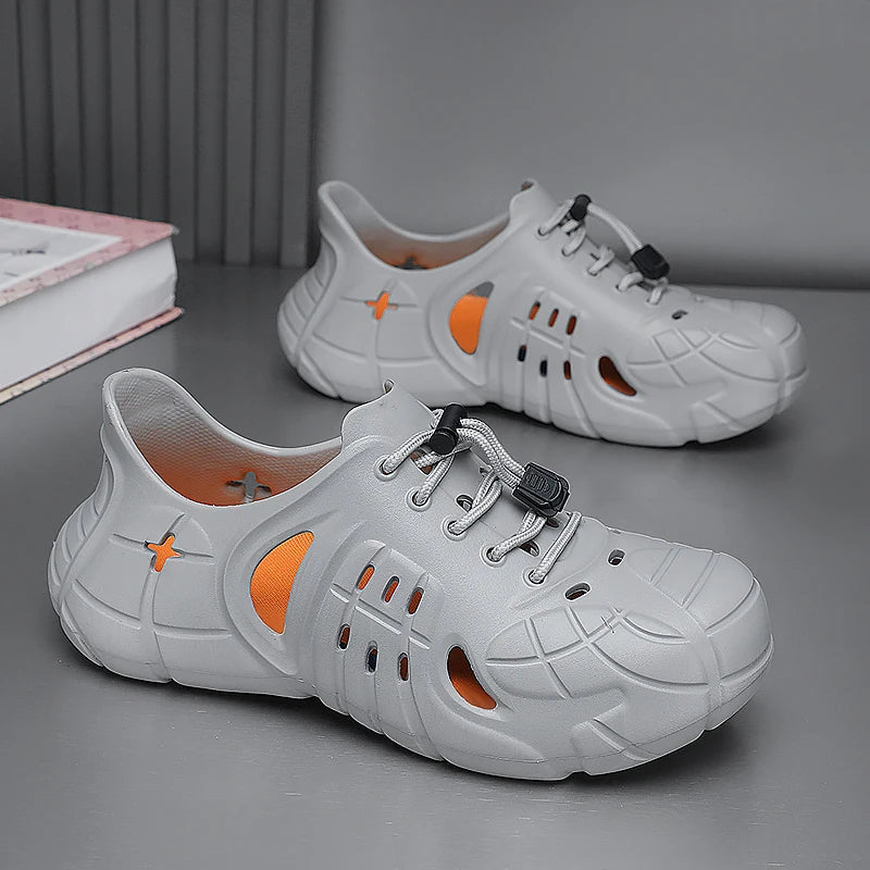 Men's Summer Platform Clogs - Outdoor Water Sandals & Beach Slides