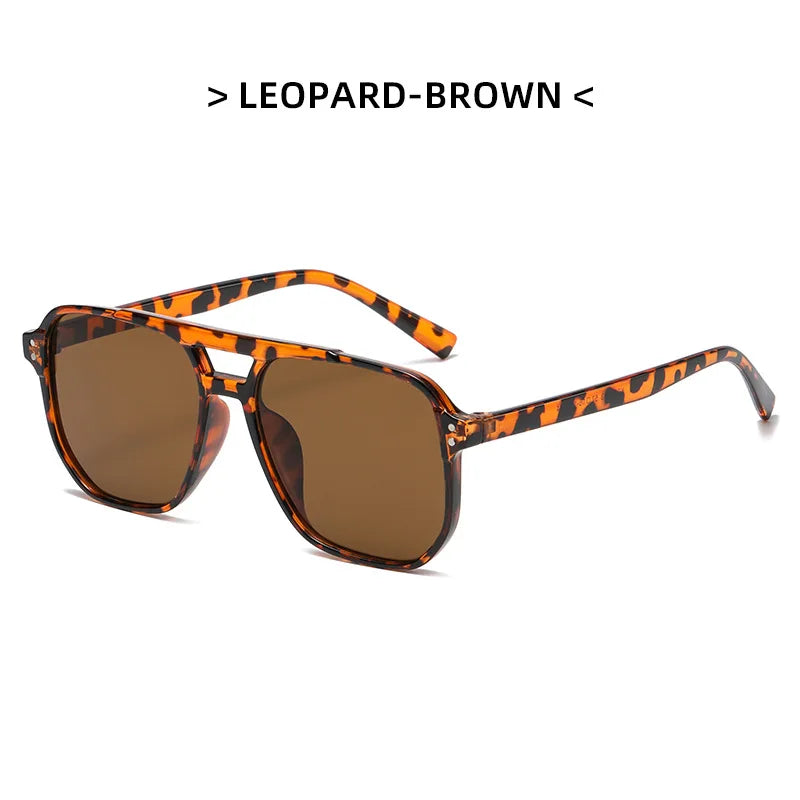 Men's Retro Plastics Frame UV400