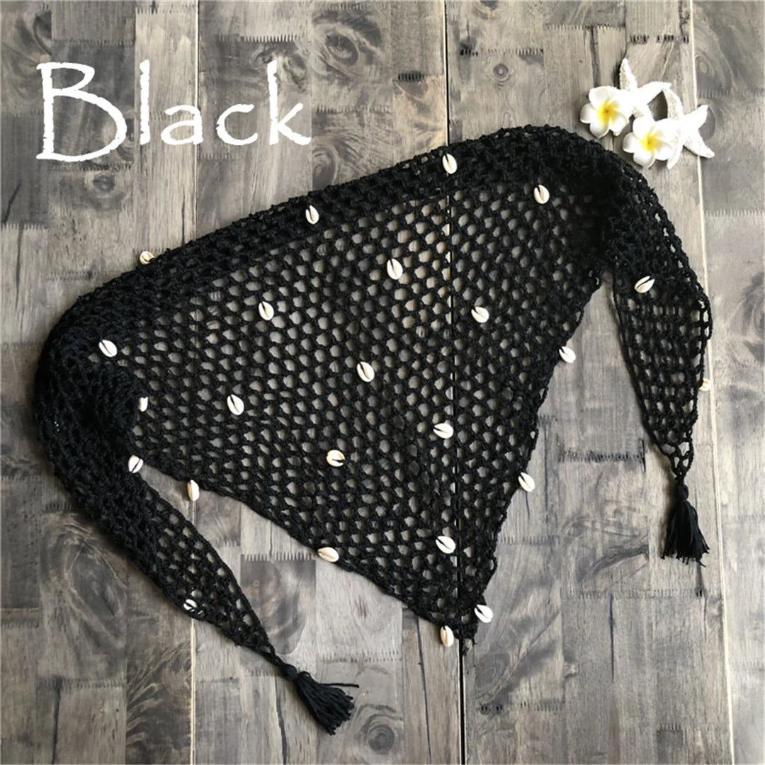 Crochet Knitted Beach Cover-Up Sarong