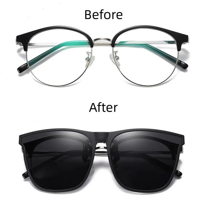 Unisex Polarized Clip Sunglasses