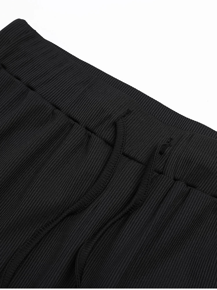 Women's Autumn Two-Piece Set - Long Sleeve T-Shirt & Straight Pants