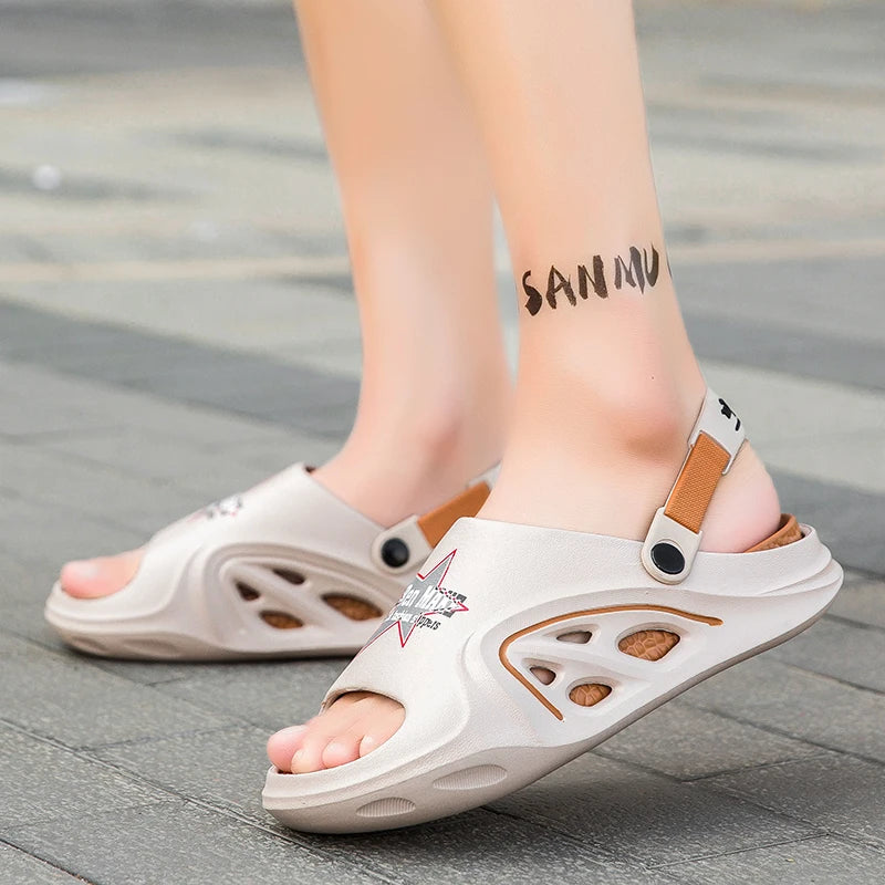 Men's Summer Slippers Platform Casual Sandals Flip Flops Slippers