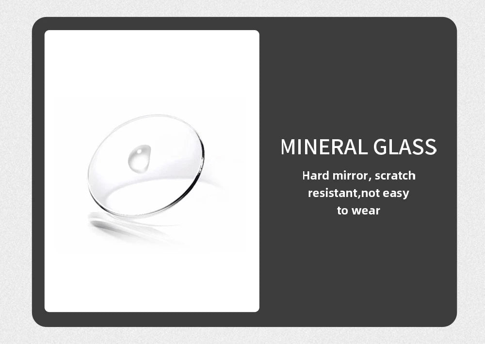 Fashion Quartz Watch - Big Numeral Dial Business Wristwatch with Silicone Strap for Men