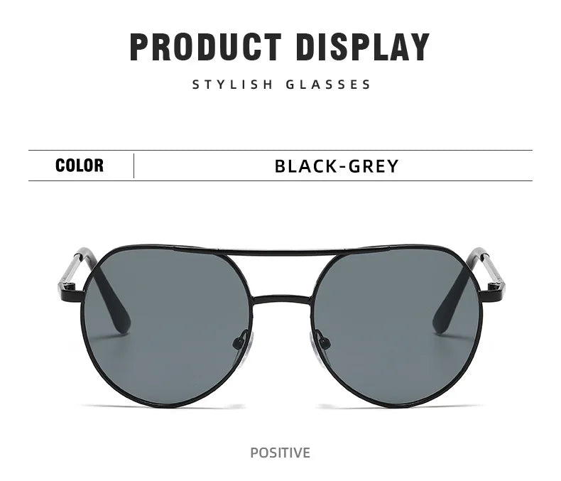 Unisex Metal Sunglasses UV400