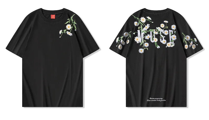 Embroidered Floral T-Shirt