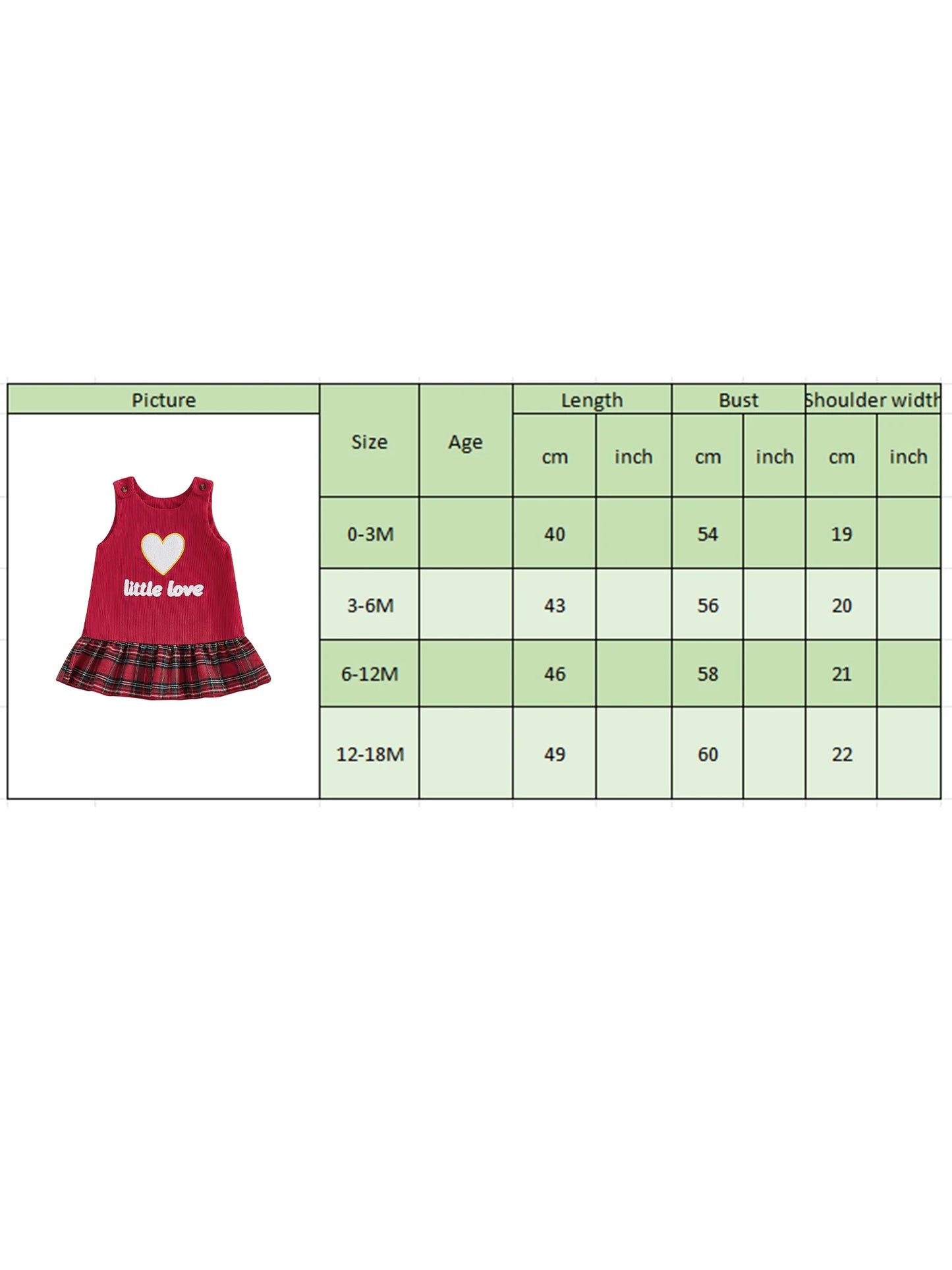 Baby Girls Valentine's Day Heart Embroidered Sleeveless Layered Ruffle Overall Dress