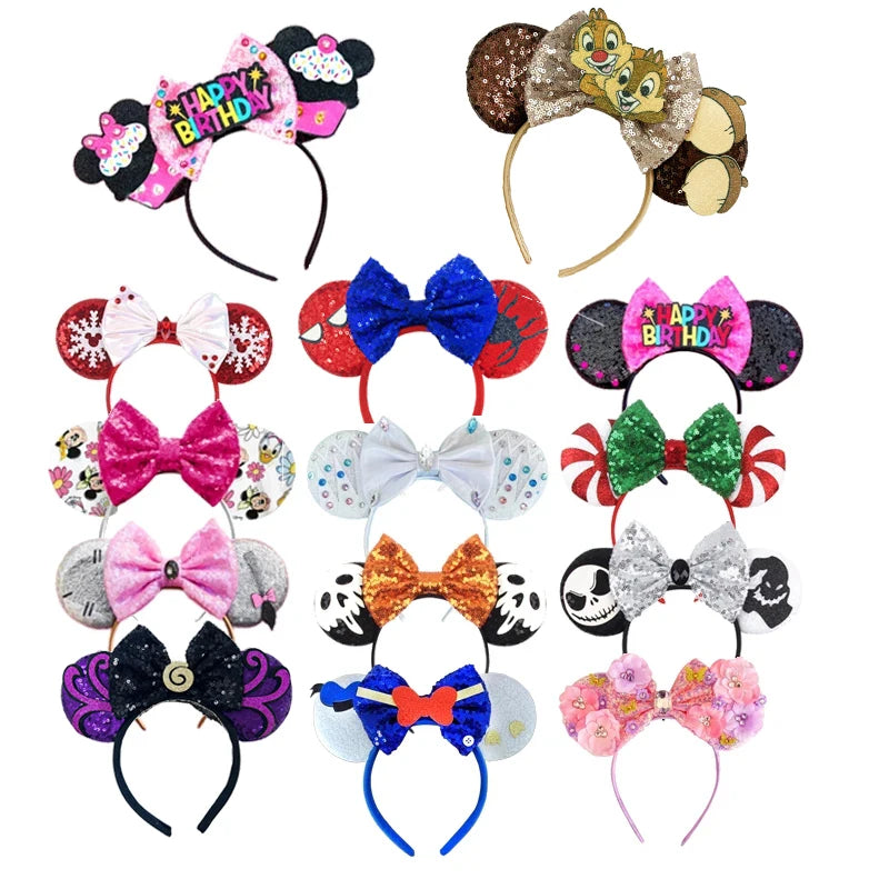 Girl's Sequins Bow Hairband