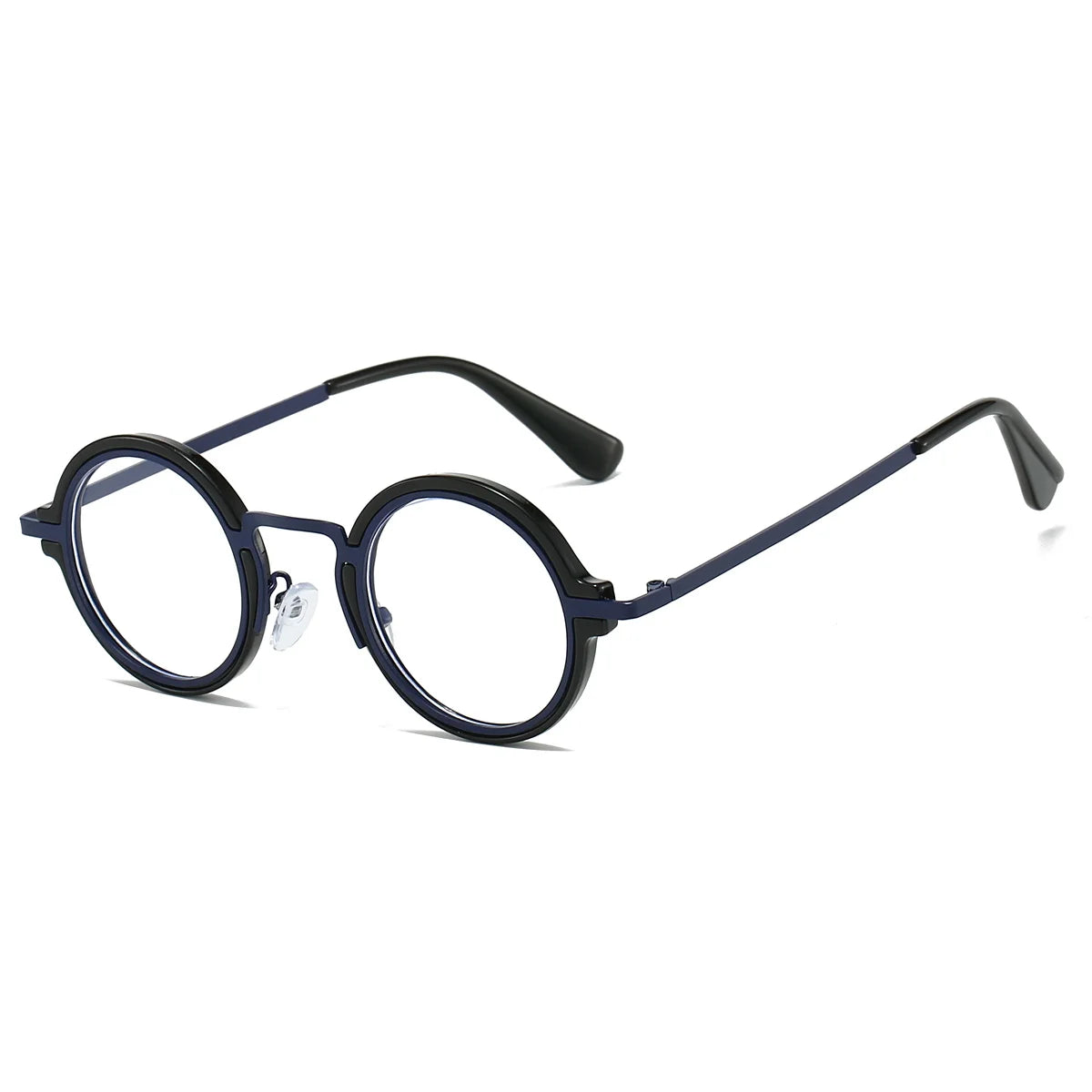 Punk Round Glasses - Blue Light Blocking Eyewear for Men & Women