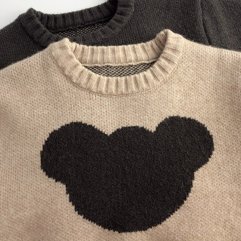 Children's Kids Unisex Pullover Knitwear Sweater