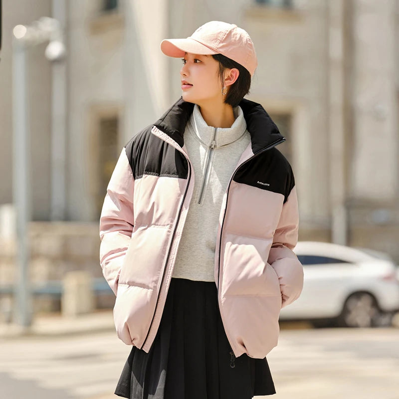 Unisex Windproof Waterproof Puffer Jacket - Winter Cold-Proof Outerwear