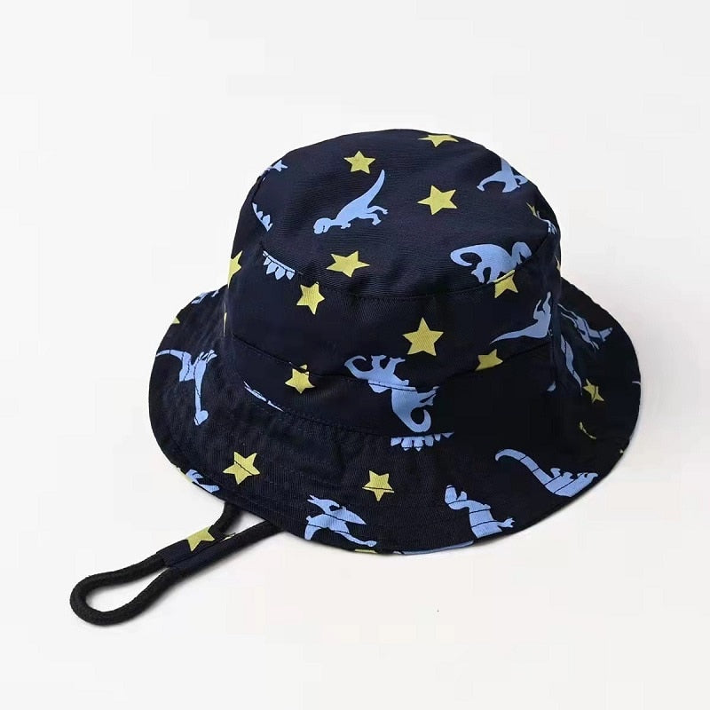 Children's Baby Cotton Cartoon Bucket Hat