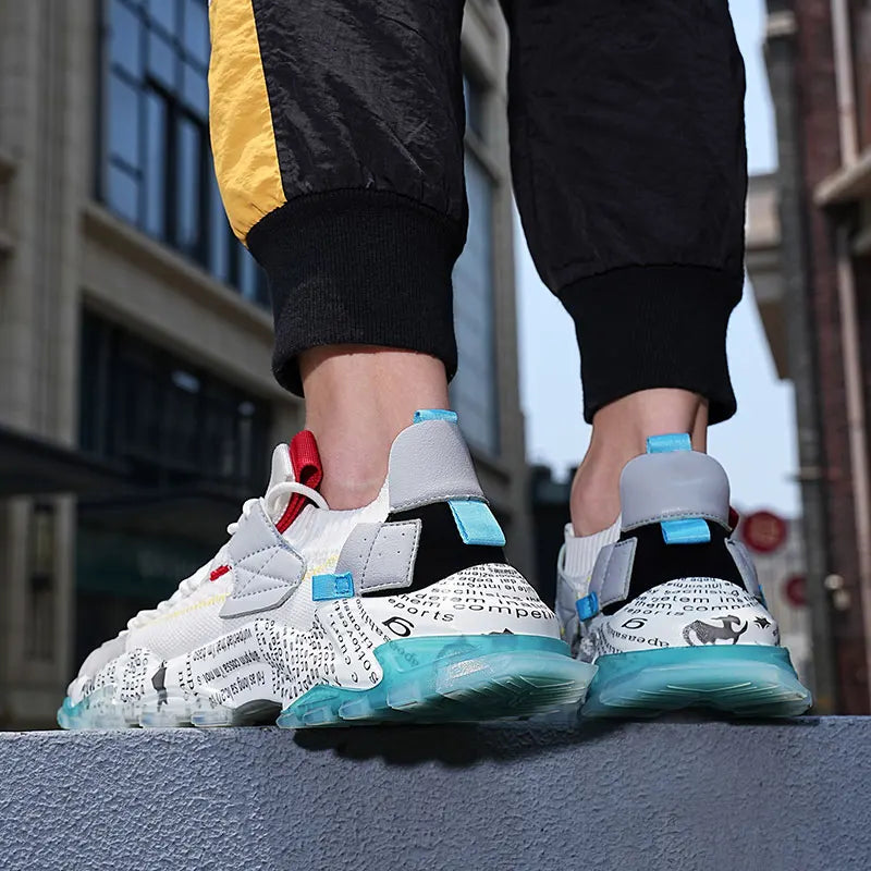 Men's Casual Sneakers | Chunky Sport Running Shoes | Non-slip Platform Shoes