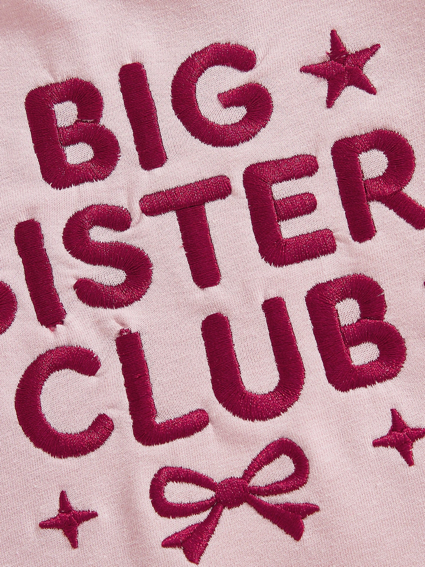 Girls Long Sleeve Sweatshirt - Letter Embroidery Pullover Top