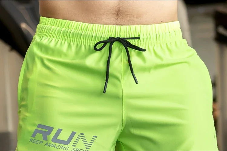 Men's Summer Gyms Workout Bottoms Fitness Sports Quick Dry Beach Jogging Running Sportswear  Shorts