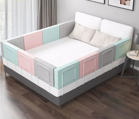 Child Bed Barrier 47cm - Safety Rail Guard for Kids & Baby Bed Protection