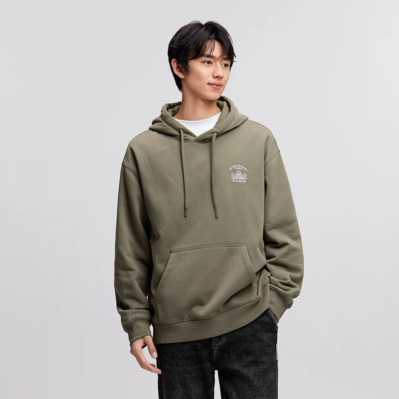 Men's Winter Printed Hoodie - Couple Matching Casual Wear 2025