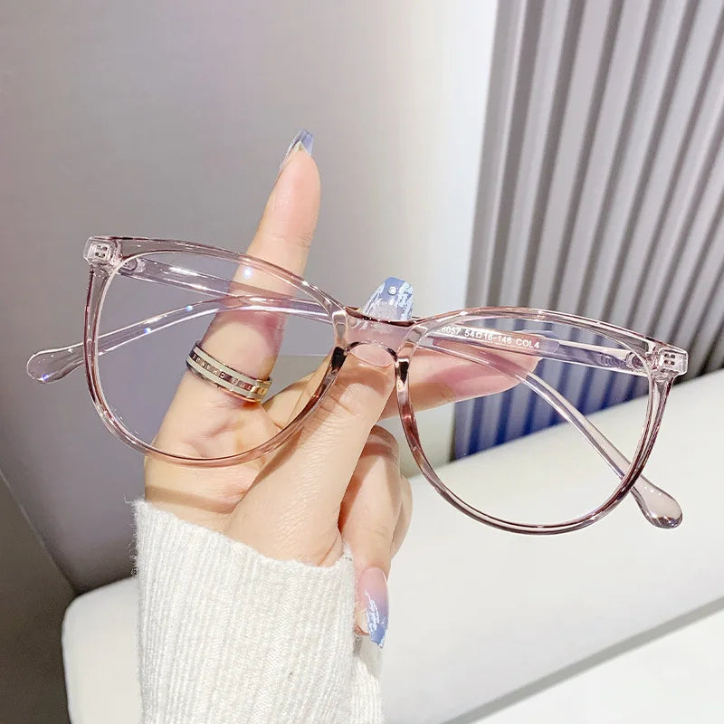 Retro Transparent Fashion Glasses - Anti Blue Light Eyeglass Frame