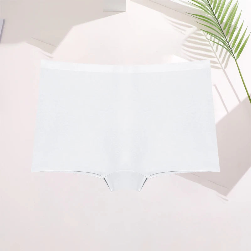 Women's Seamless Stretch Bodyshorts Low-Waist Breathable Underwear Comfortable Lingerie