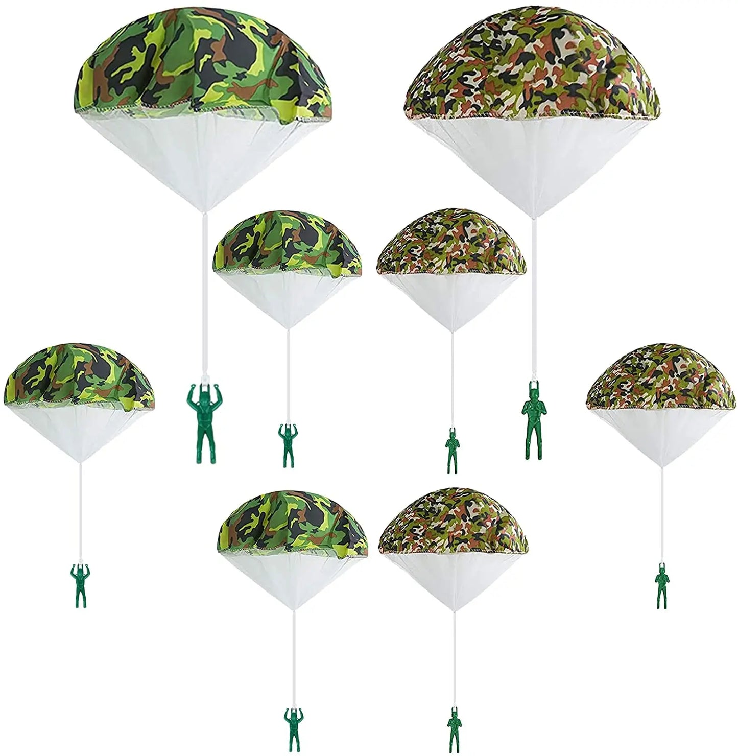 Children's Hand Throwing Mini Soldier Camouflage Parachute Toy