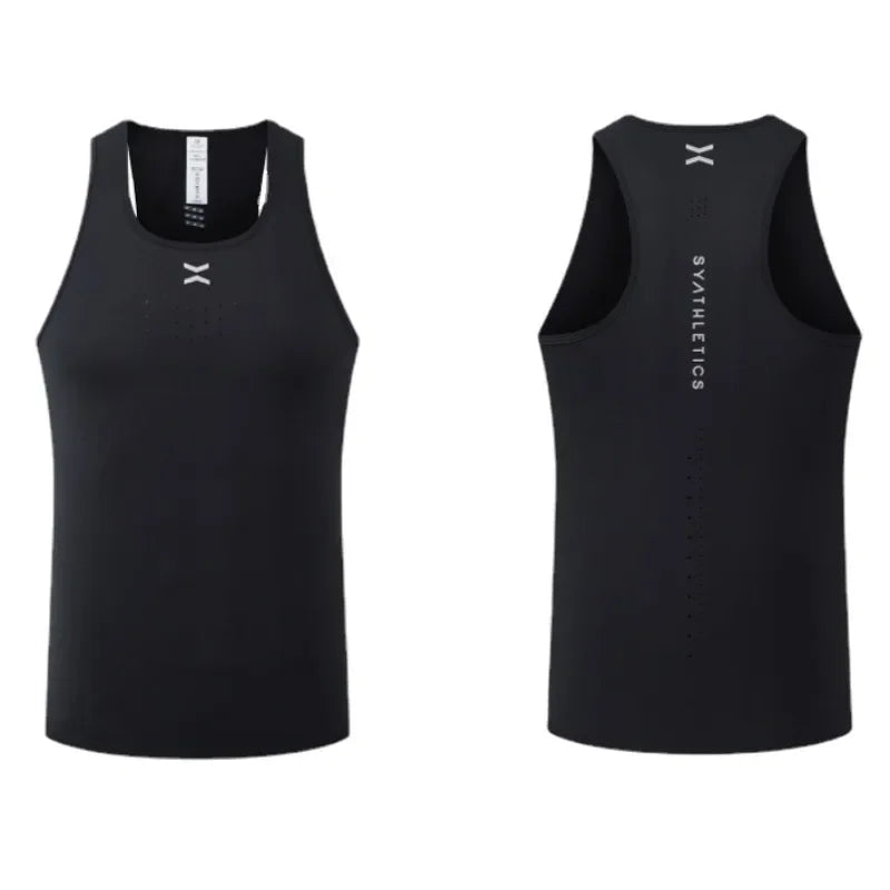 Men's Summer Sleeveless Tank Top Sportswear Gym Sports Vest