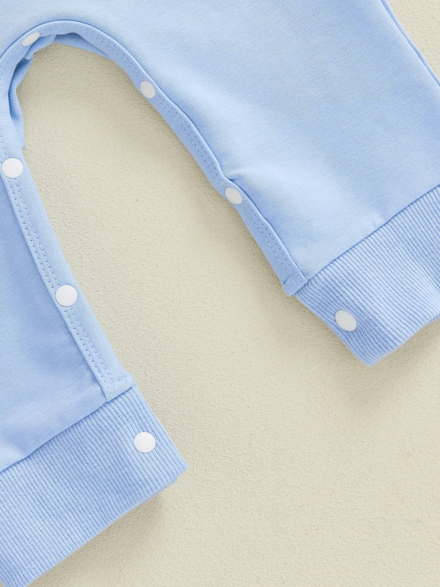 Lovely Baby Valentine's Day Romper - Heart Embroidery Long Sleeve Doll Collar Jumpsuit