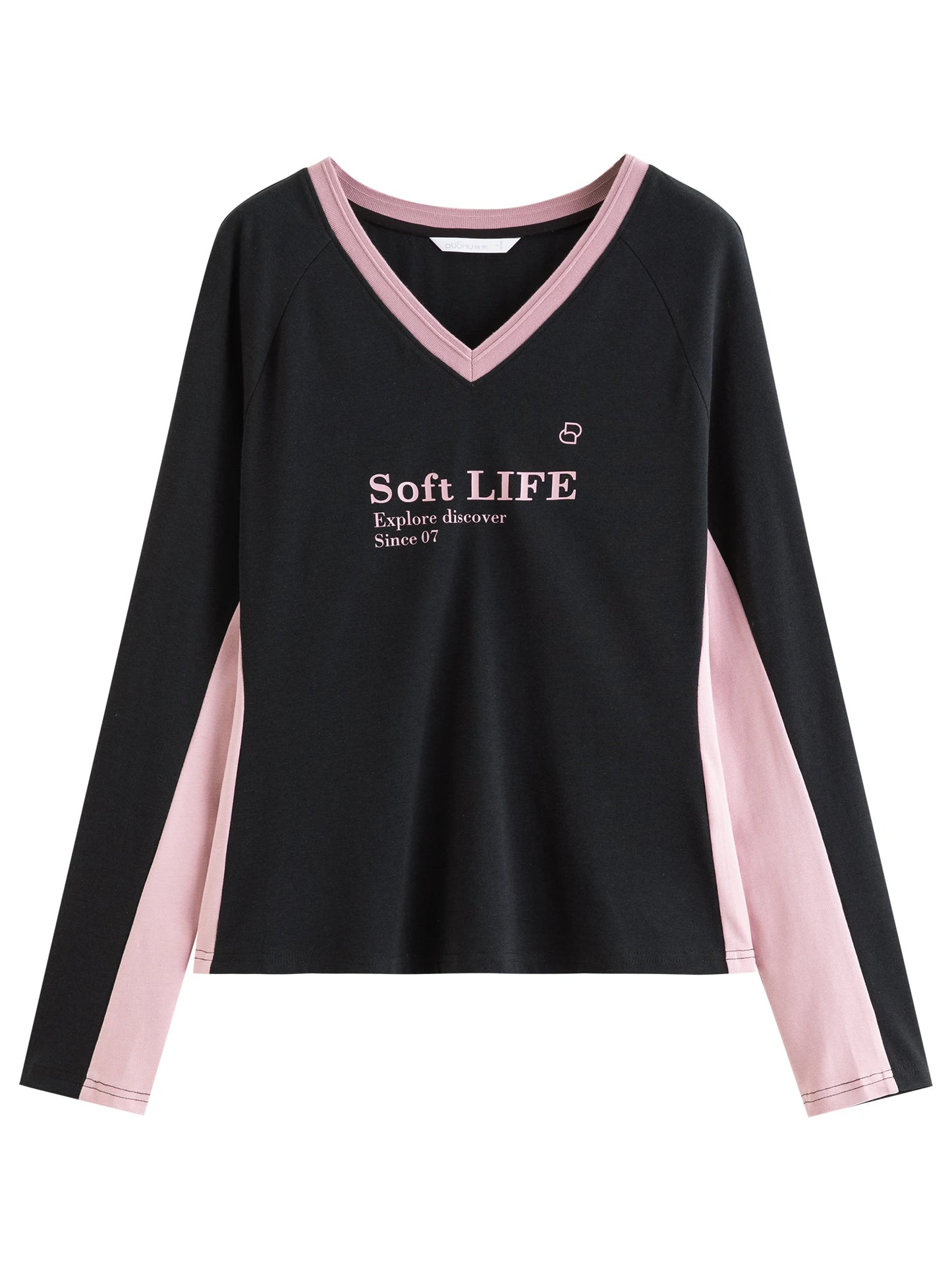 High-Rise Pants and Tee Set - Casual Two-Piece Outfit