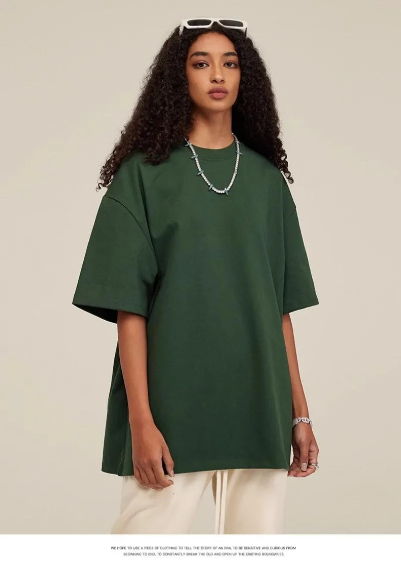 Unisex Summer Oversize Short-sleeved Loose T-shirt