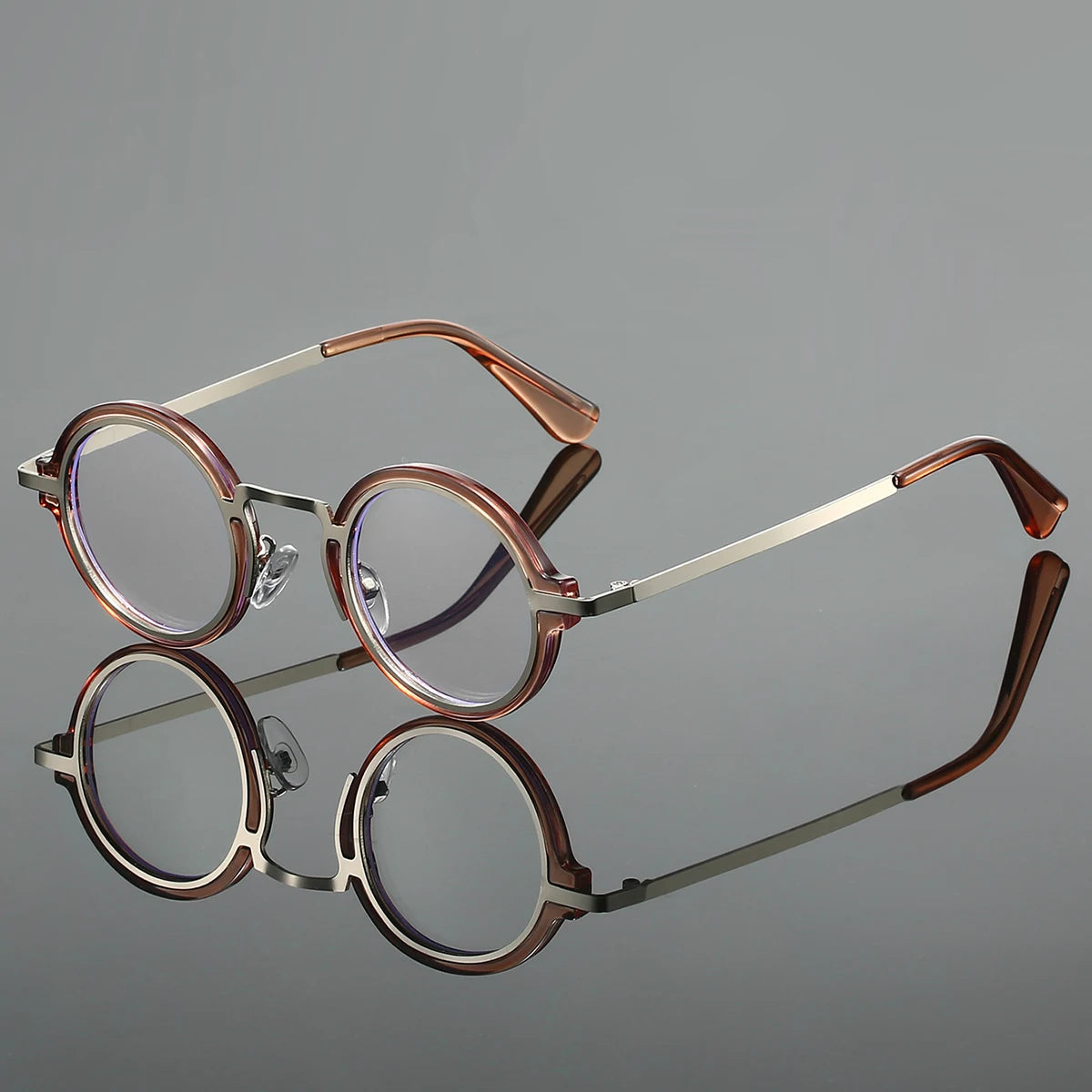 Punk Round Glasses - Blue Light Blocking Eyewear for Men & Women