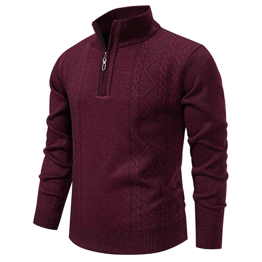 Men's Half-Zip Pullover Sweater
