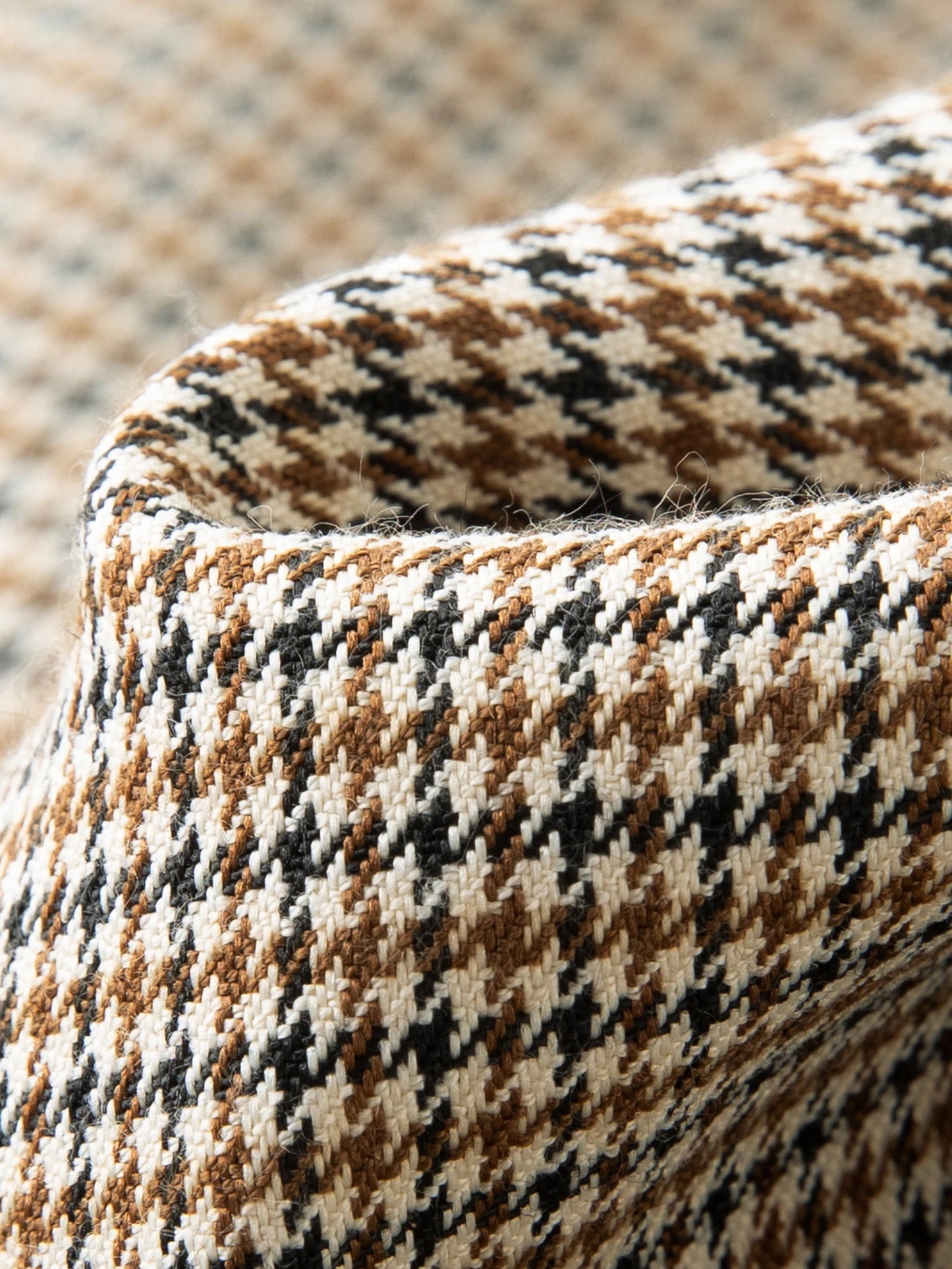 Blue Plaid Shirt & Navy Skirt Set - Long Sleeve Two-Piece