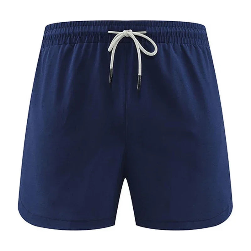 Men's Single Deck Beach Sweat Shorts with Zipped Back Pocket Running Training  Marathon Athletic Breathable Shorts