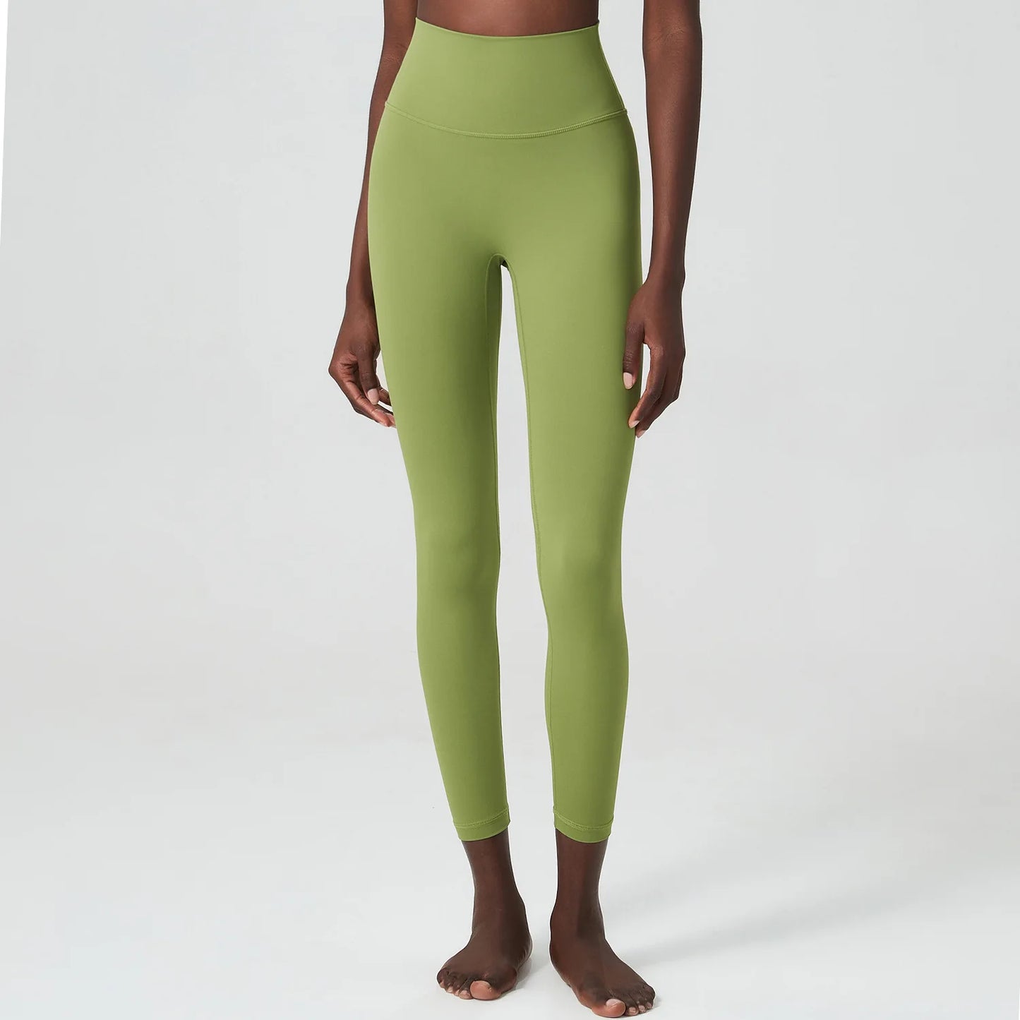 Women's Buttery Soft Yoga Pants High Waist Sports Leggings Soft Fabric Workout Tights Running Sportswear Leggings
