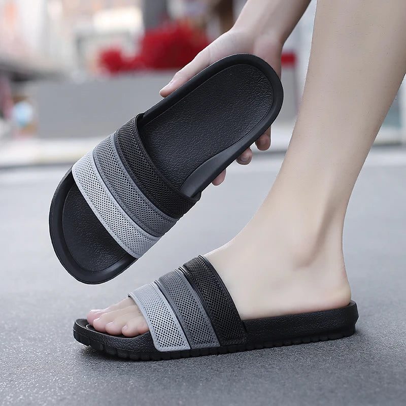 Men's Summer Gradient Design Sandals Slippers