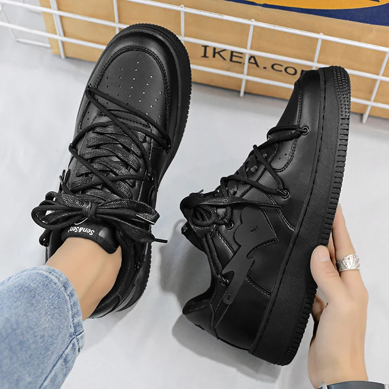 Men's Casual Creative Heart Tennis Sport Running Skateboard  Sneakers Walking Jogging Trainers