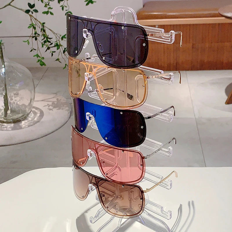 Unisex Pilot Trends Retro Metal Decor Sunglasses