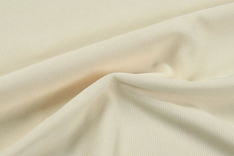 Women's Sleeveless Split Maxi Dress - Draped Backless Mesh Slip Dress