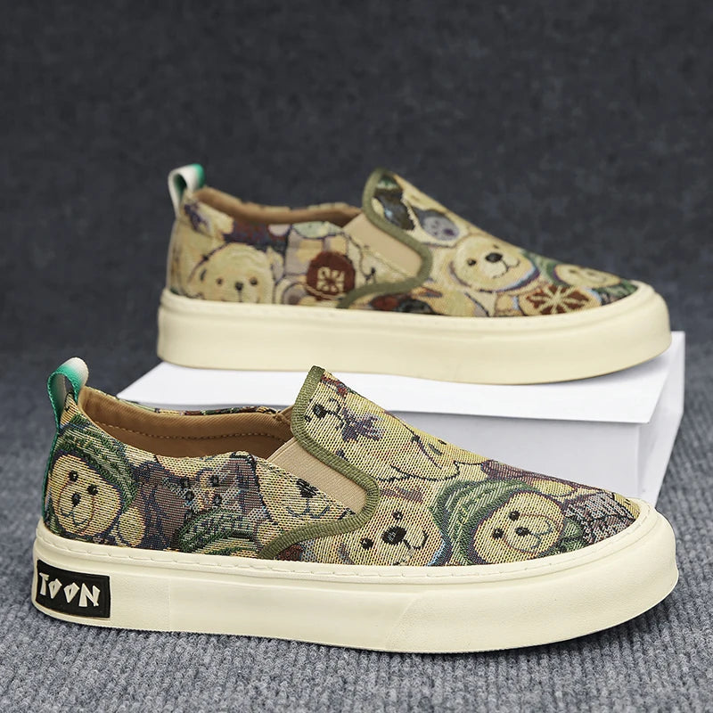 Men's Casual Slip-on Canvas Shoes