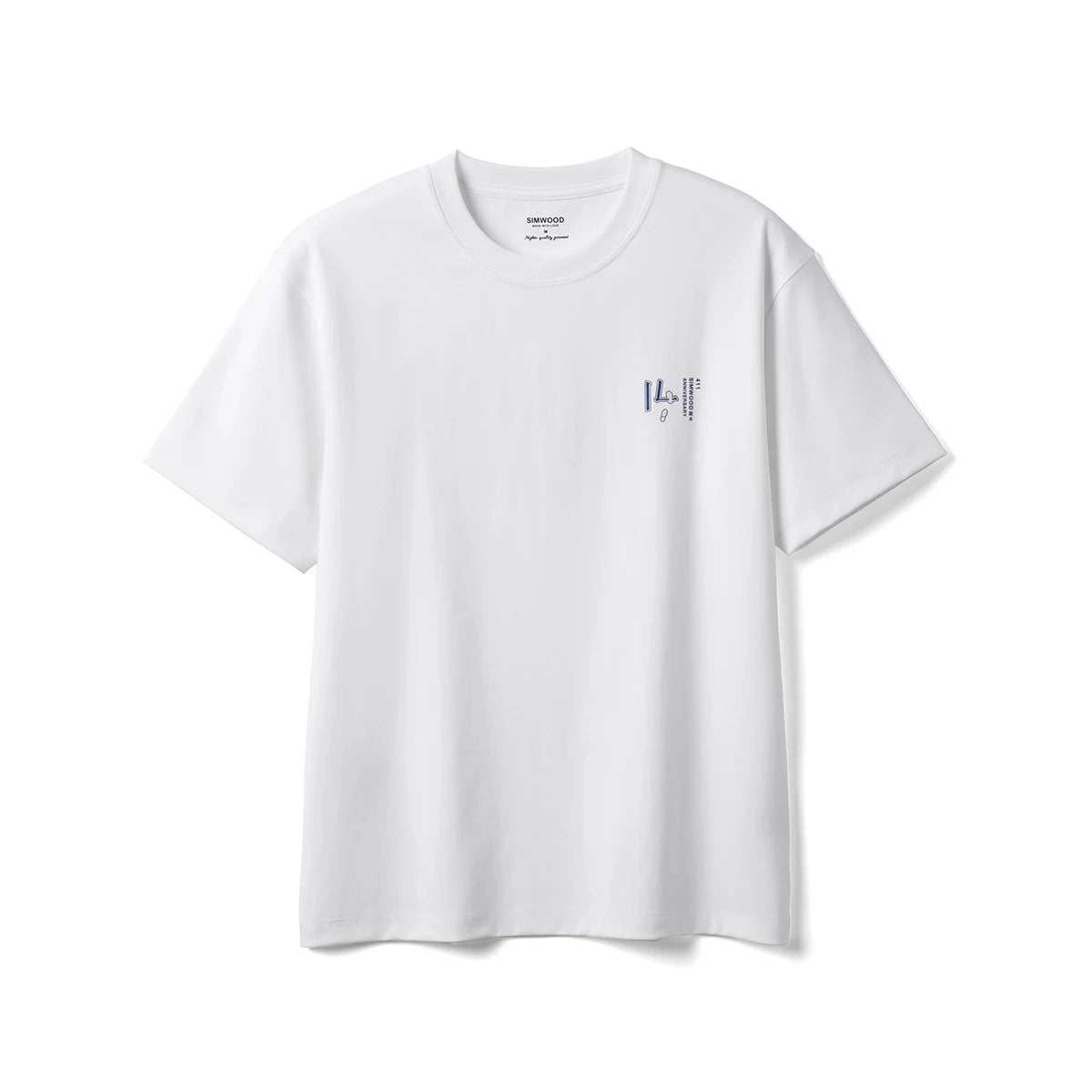 Men's UV Colour-Changing T-Shirt - 240gsm Oversize Footprint Pattern